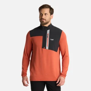 Polerón Hombre Karova Nano-F 14 Zip Café Claro Lippi