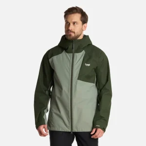 Chaqueta Hombre Shield B-Dry Hoody Jacket Verde Militar Lippi