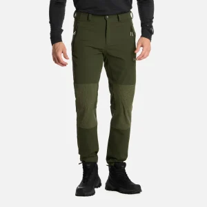 Pantalón Hombre Shelter Softshell Pants Verde Militar Lippi