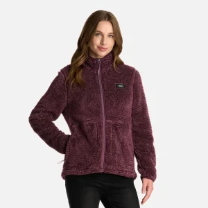 Polar Mujer Ferret Shaggy-Pro Jacket Morado Lippi