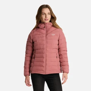 Chaqueta Mujer Snowmass Steam-Pro Hoody Jacket Rosa Oscuro Lippi
