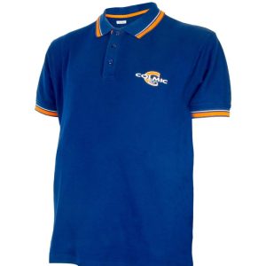 Polo Azul Colmic Deportivo y Transpirable