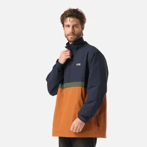 Chaqueta Hombre Hijo Del Viento 14 Zip Azul Noche Haka Honu