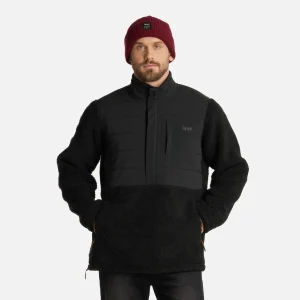 Polar Hombre Glaciar Sherpa-Pro 14 Zip Jacket Negro Lippi