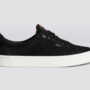 Cariuma Oca Low Deus Ex Machina Black Suede
