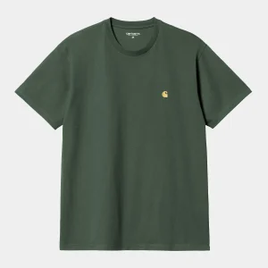 Camiseta Carhartt WIP Chase Sycamore Tree Gold