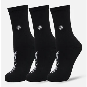 Calcetín Unisex Las Tres Puntas Pack Largo Negro Haka Honu